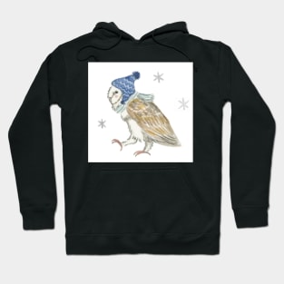 Little Winter Owl Hoodie